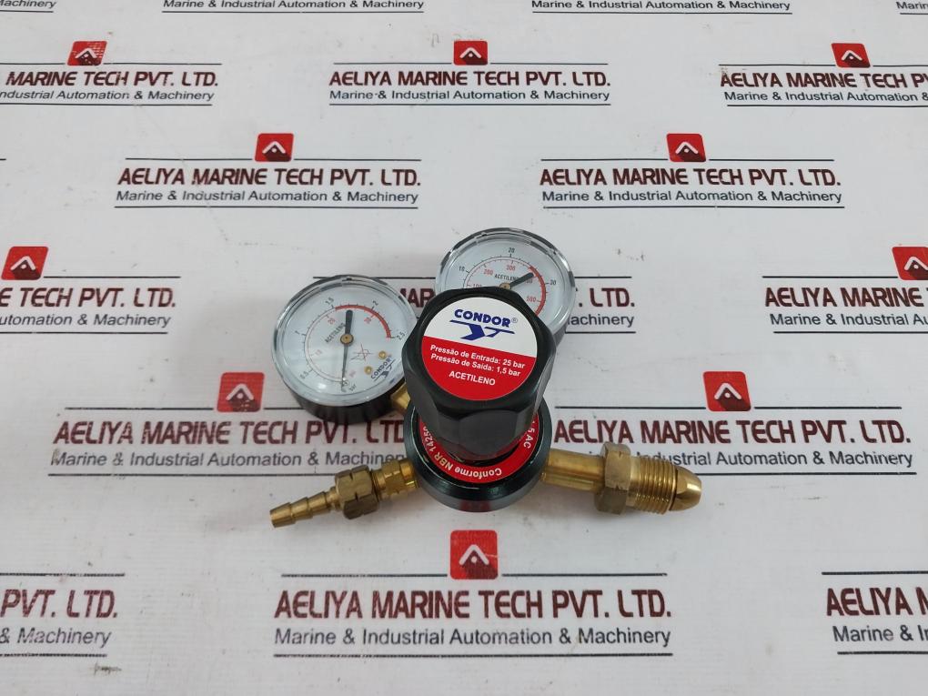 Condor Mdn 1,5 Ac Acetylene Pressure Regulator 25 Bar