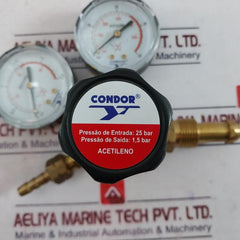 Condor Mdn 1,5 Ac Acetylene Pressure Regulator 25 Bar