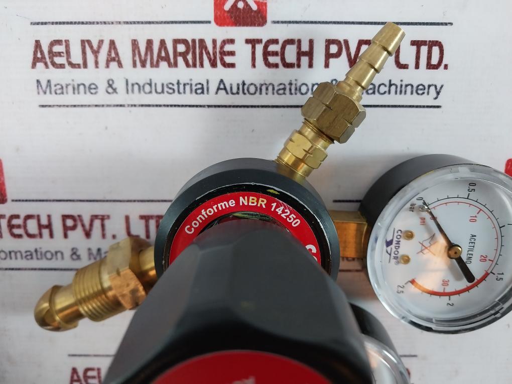 Condor Mdn 1,5 Ac Acetylene Pressure Regulator 25 Bar