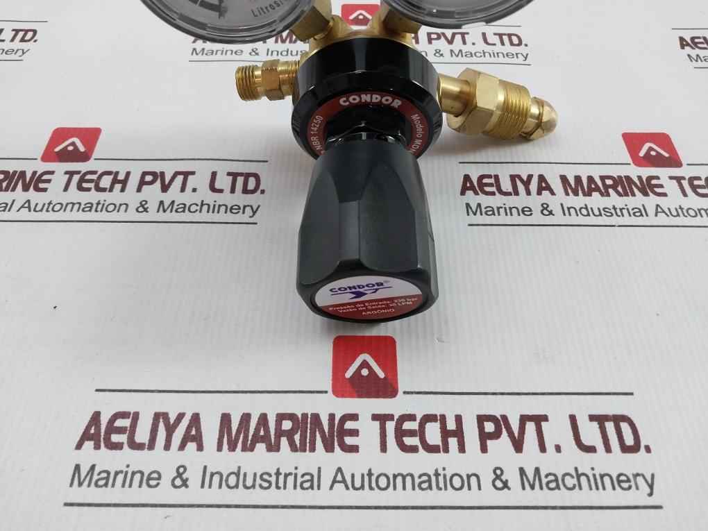 Condor Mdn G 30 Arg Pressure Regulator 0-315 Bar 30 Lpm