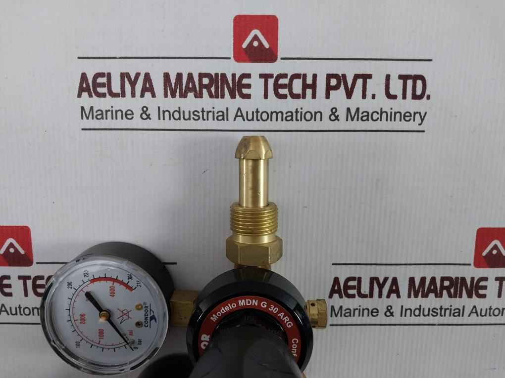 Condor Mdn G 30 Arg Pressure Regulator 0-315 Bar 30 Lpm