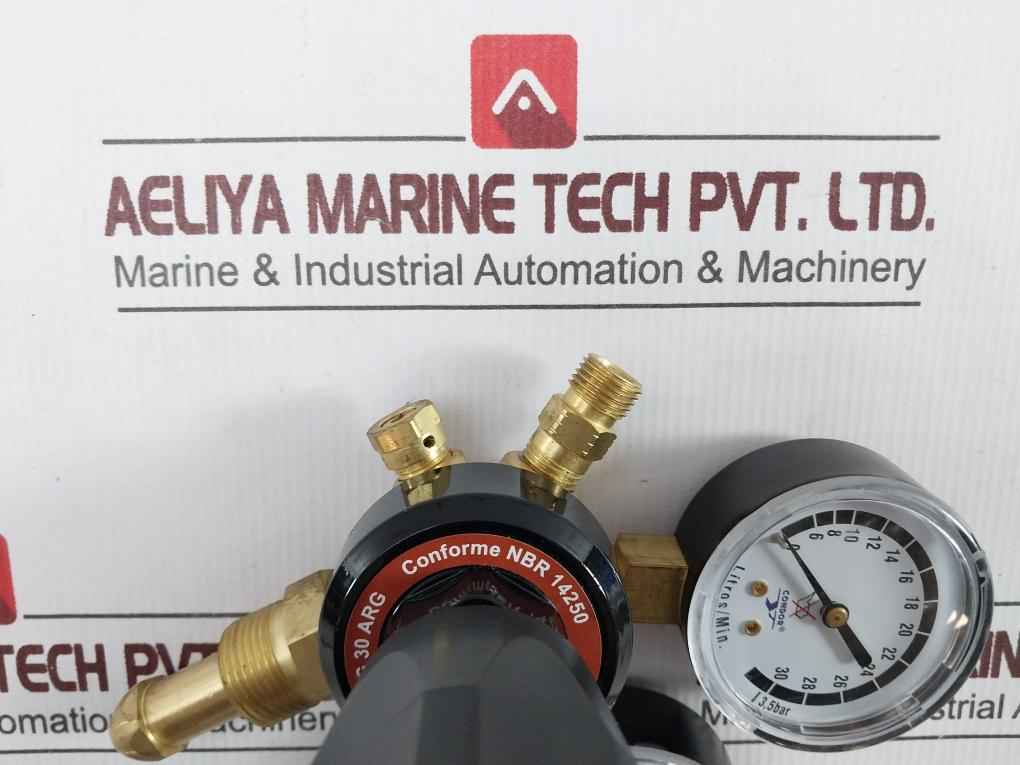 Condor Mdn G 30 Arg Pressure Regulator 0-315 Bar 30 Lpm