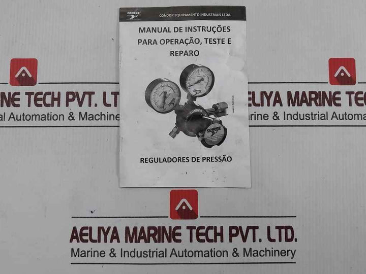 Condor Mdn G 30 Arg Pressure Regulator 0-315 Bar 30 Lpm