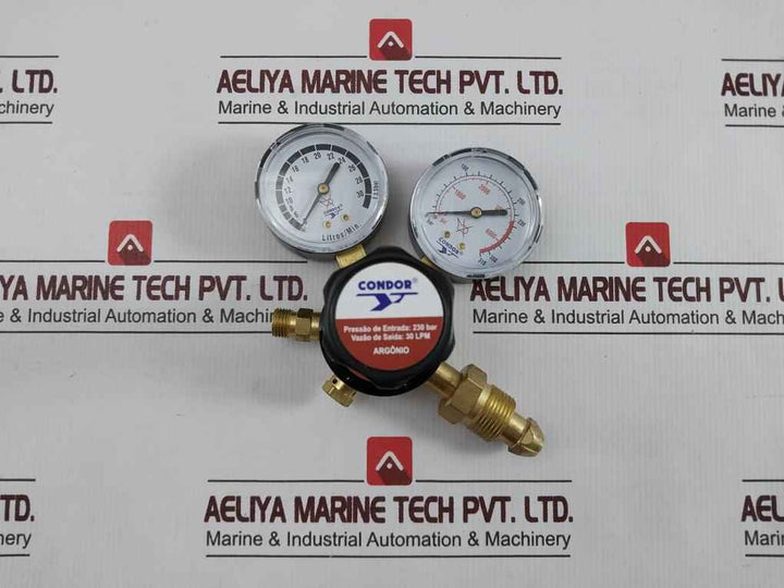 Condor Mdn G 30 Arg Pressure Regulator 0-315 Bar 30 Lpm