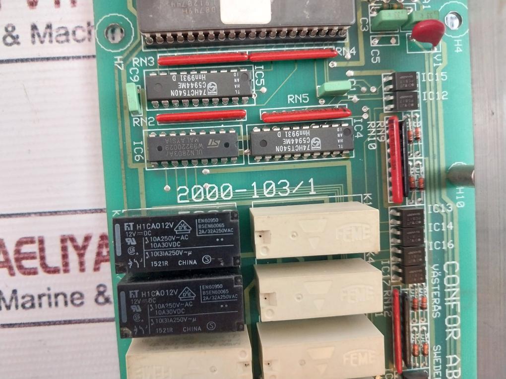 Stal Refrigeration CONFOR 2000-103/1 Temperature Regulator PC Board Module
