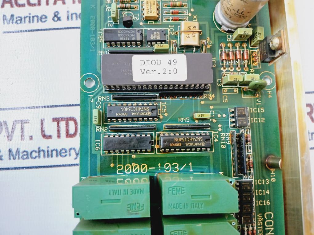 Confor K 2000-103/1 Printed Circuit Board 1891 713