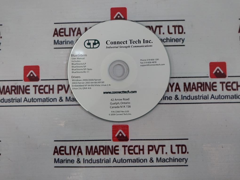 Connect Tech BLG043 Bluestorm/LP 8 Port 65877G Rev.C RS485/RS232 PCI Board