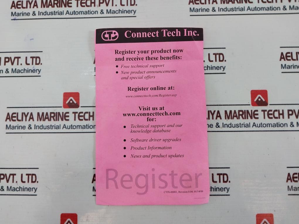 Connect Tech BLG043 Bluestorm/LP 8 Port 65877G Rev.C RS485/RS232 PCI Board