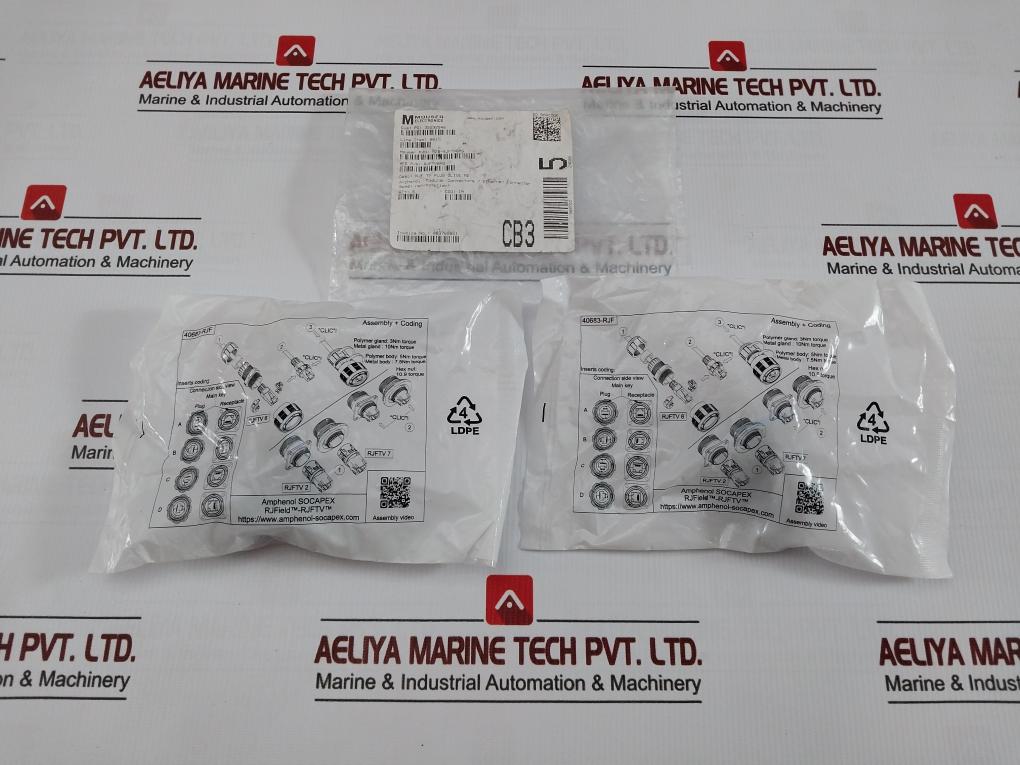 Connector Plug Rjftv6Mg Amphenol Socapex
