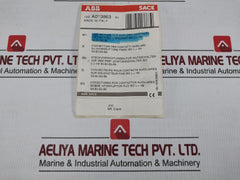 Connectors For Auxiliary Contacts 1Sda013863R1 Abb