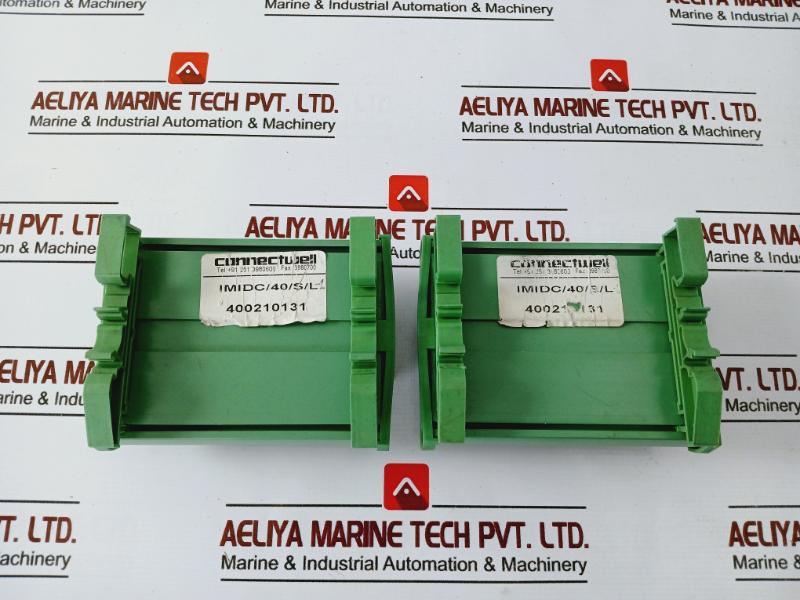 Connectwell Imidc/40/S/L-1 40 Pin Standard Idc Module With Long Latch Idc Connector Rail Mount