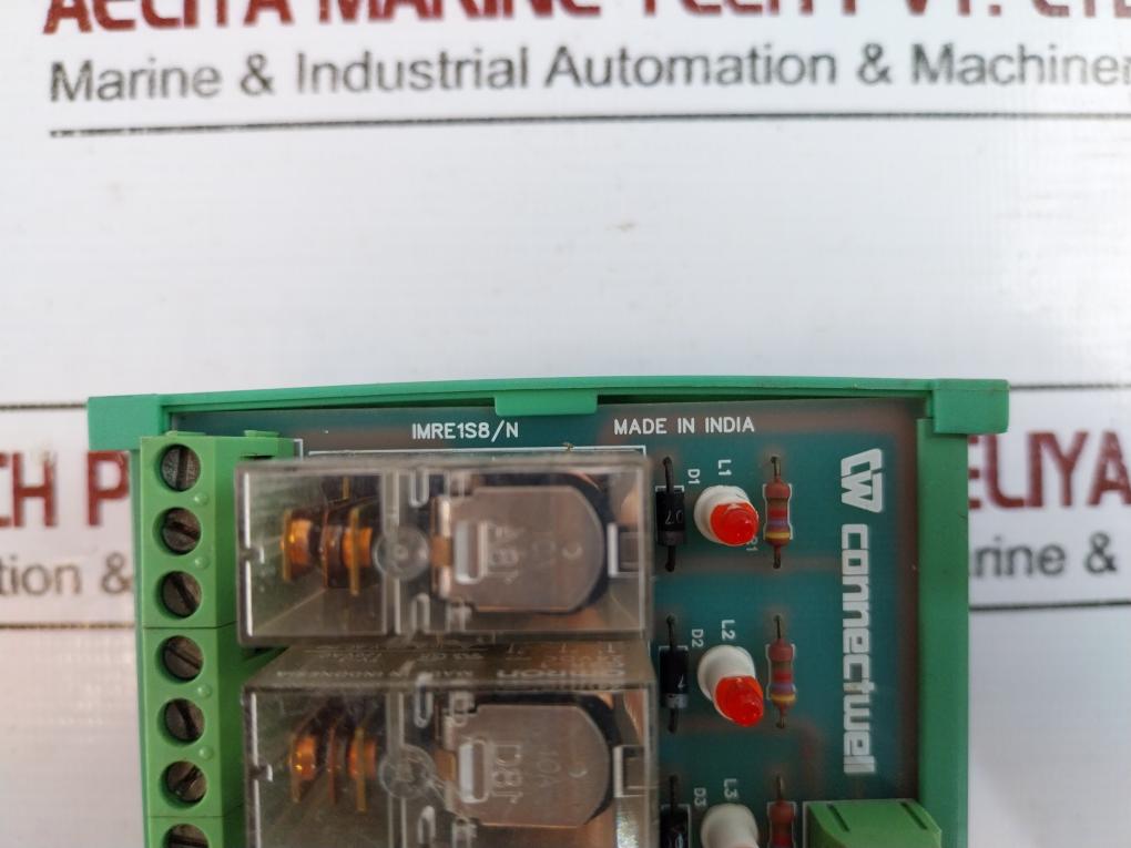 Connectwell Imre1S8/N Relay Card 352708131 Pcb 101123