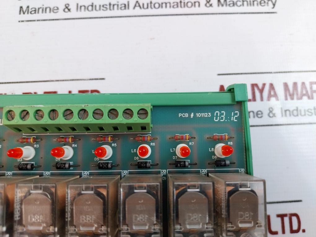 Connectwell Imre1S8/N Relay Card 352708131 Pcb 101123