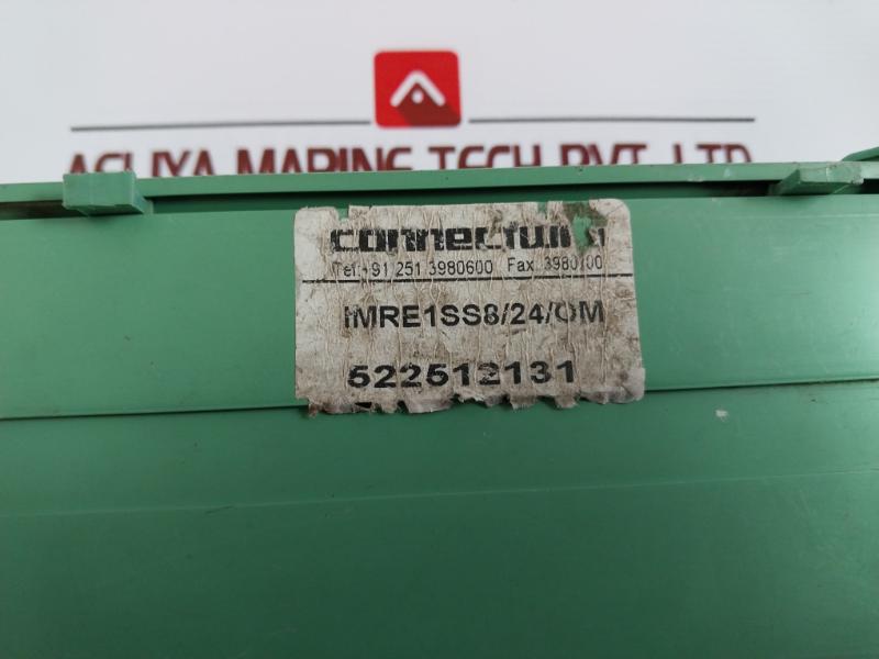 Connectwell Imre1Ss8/24/Om Economical Relay Module Pluggable Rail Mount 100960