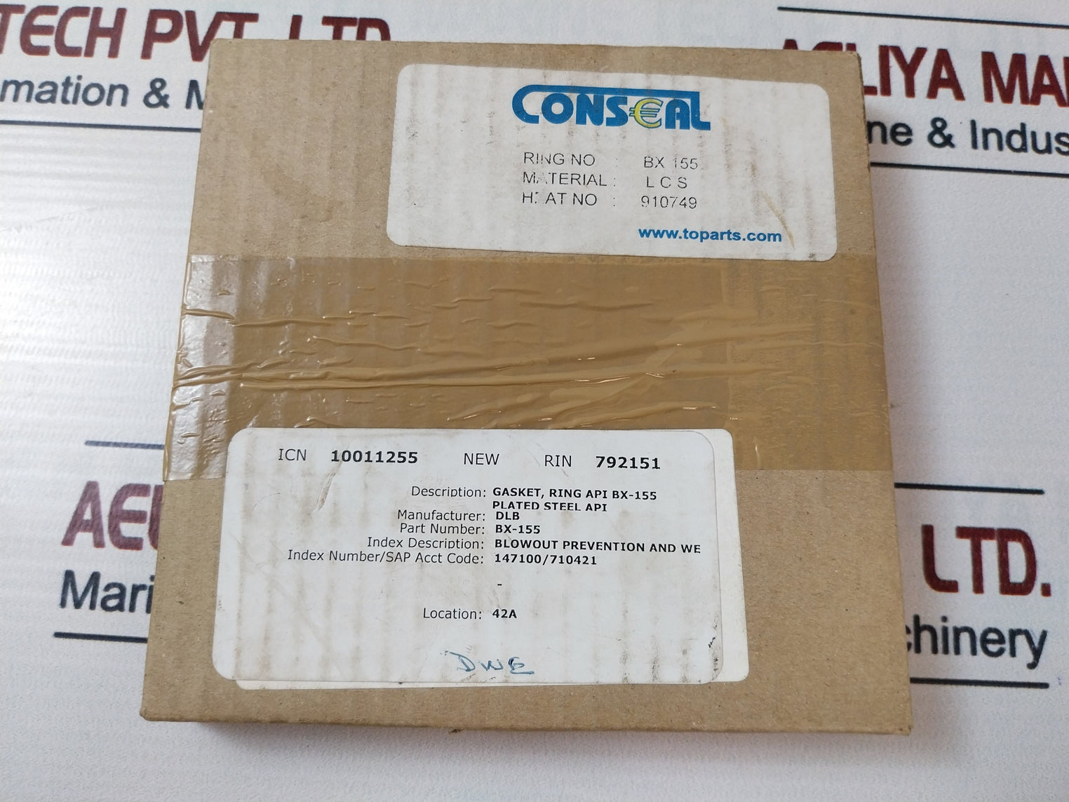 Conseal Api 6A-0348 Gasket Ring Bx155 10011255 147100/710421