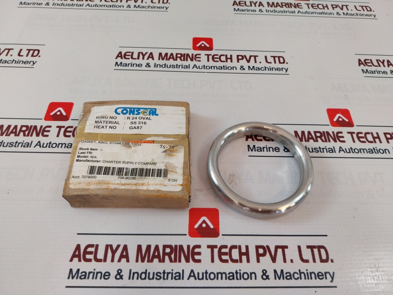 Conseal R24 Stainless Steel Gasket Ring Ga87