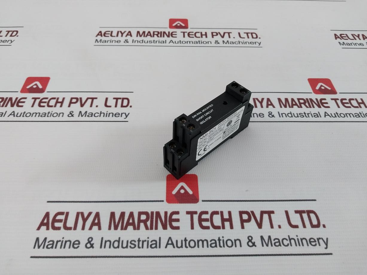 Consilium 5200315-00A Nmi-sci Din Rail Mounted Short Circuit Isolator 22–38 Vdc