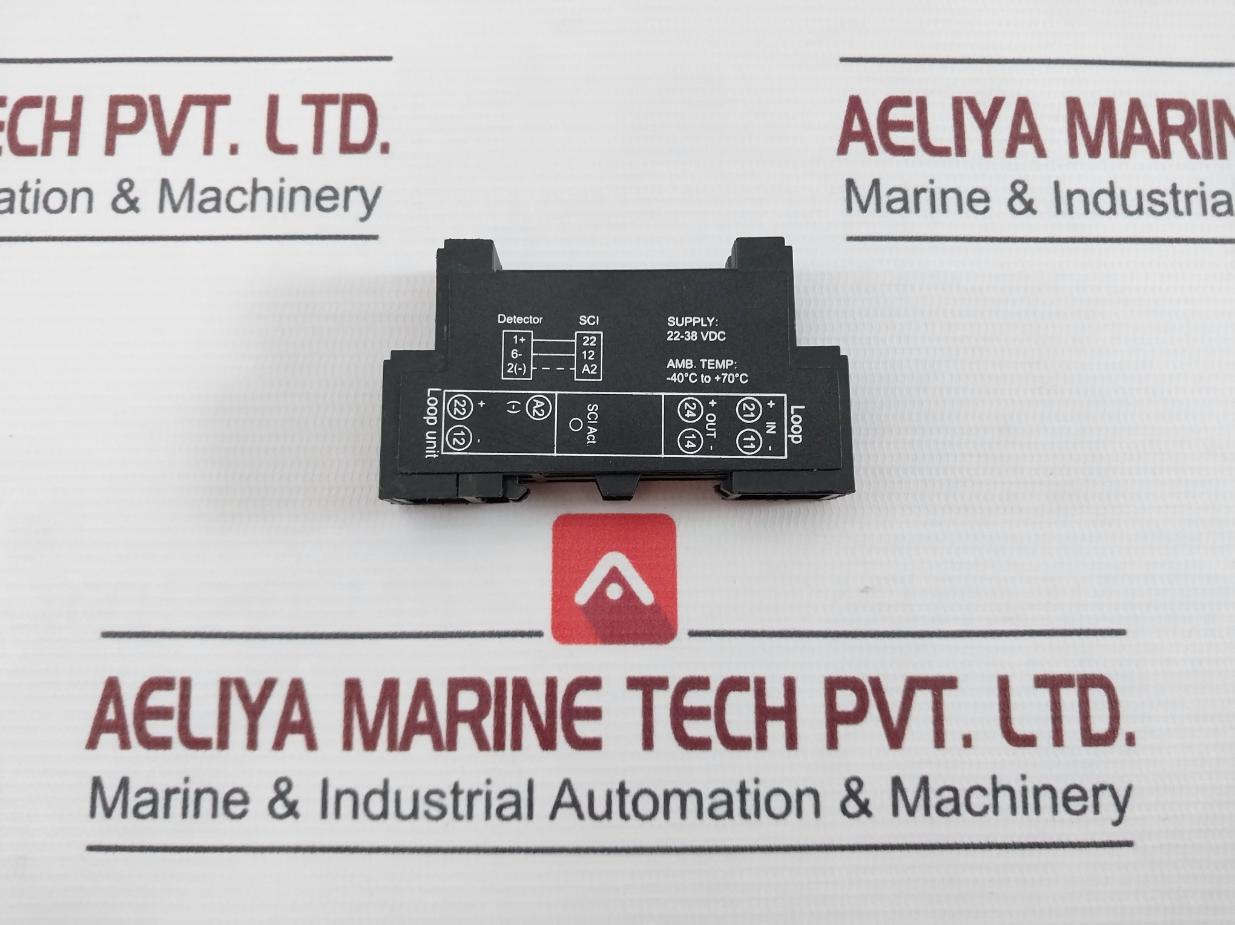 Consilium 5200315-00A Nmi-sci Din Rail Mounted Short Circuit Isolator 22–38 Vdc