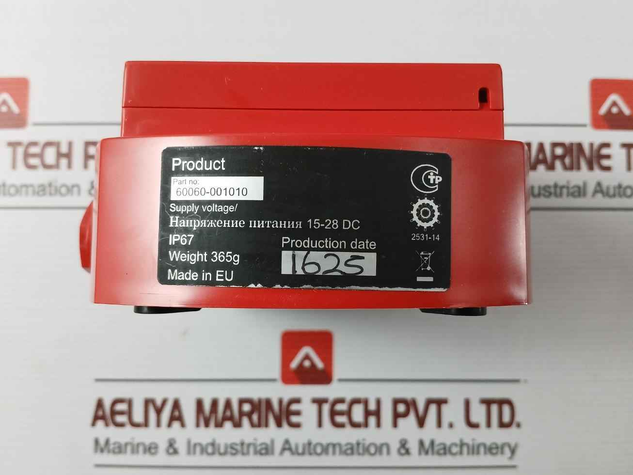 Consilium 60060-001010 Manual Call Point 15-28Dc Rev No.R1H