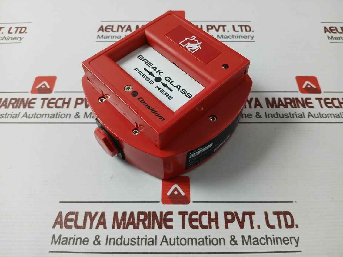 Consilium 60060-001010 Manual Call Point 15-28Dc Rev No.R1H