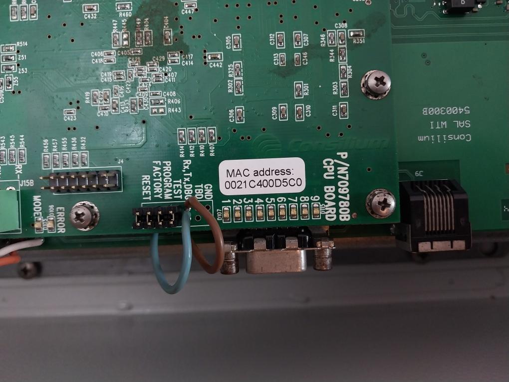 Consilium 703800 Speed Log Master Display Main Unit 700260A 5400300B