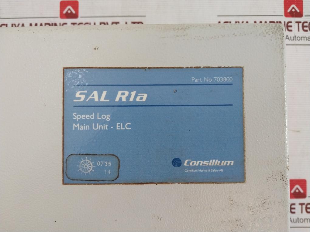 Consilium 703800 Speed Log Master Display Main Unit 700260A 5400300B