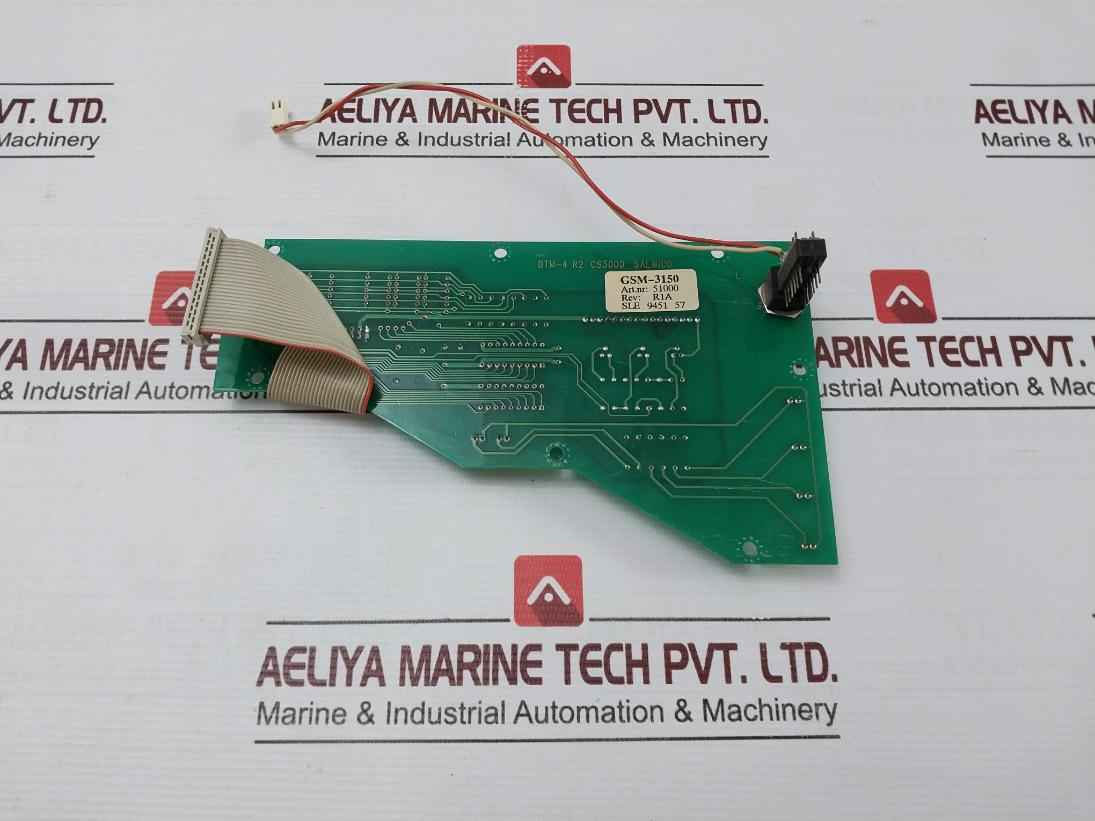 Consilium Btm-4 R2 Printed Circuit Board Rev: R1A 51000
