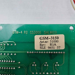 Consilium Btm-4 R2 Printed Circuit Board Rev: R1A 51000
