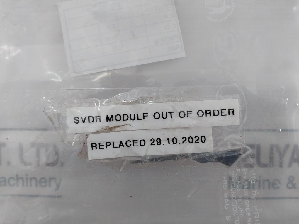 Consilium Cm2.2 Relay Control M 2.2 5100144-03A Rev.03