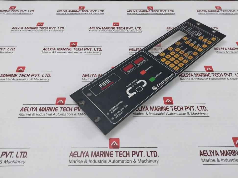 Consilium Cs3000 Front Panel For Fire Alarm System