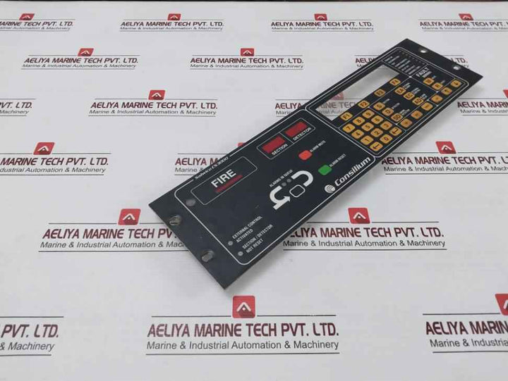 Consilium Cs3000 Front Panel For Fire Alarm System