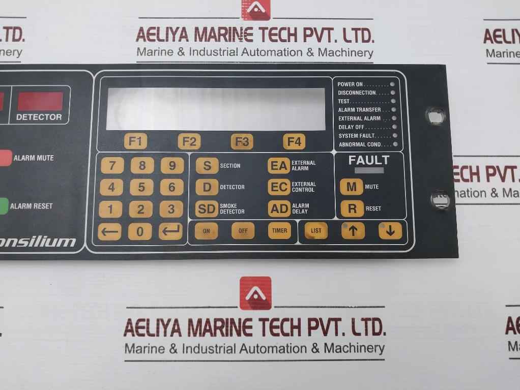 Consilium Cs3000 Front Panel For Fire Alarm System