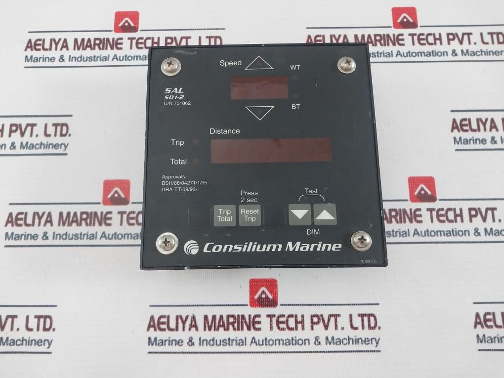 Consilium Marine SD1-2 BT/WT Speed and Distance Display