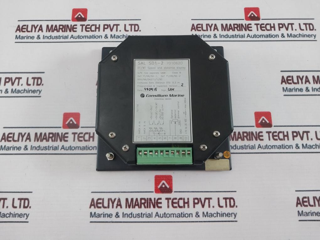 Consilium Marine SD1-2 BT/WT Speed and Distance Display