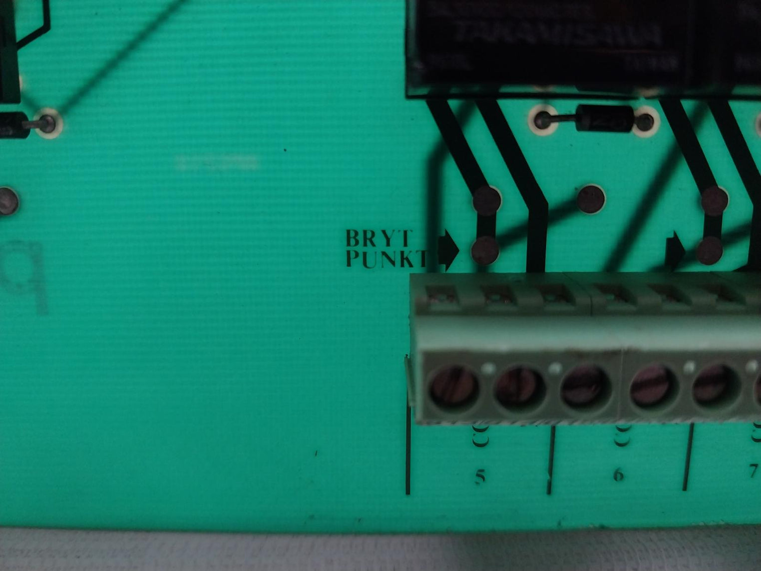 Consilium Marine Swm 769 Printed Circuit Board Relakort Relay Card