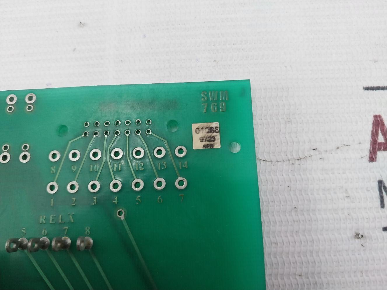 Consilium Marine Swm 769 Printed Circuit Board Relakort Relay Card