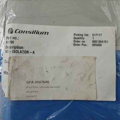 Consilium N1790 Ns-isolator-a Intrinsically Safe Isolator Rev 3A 5200094-00 A