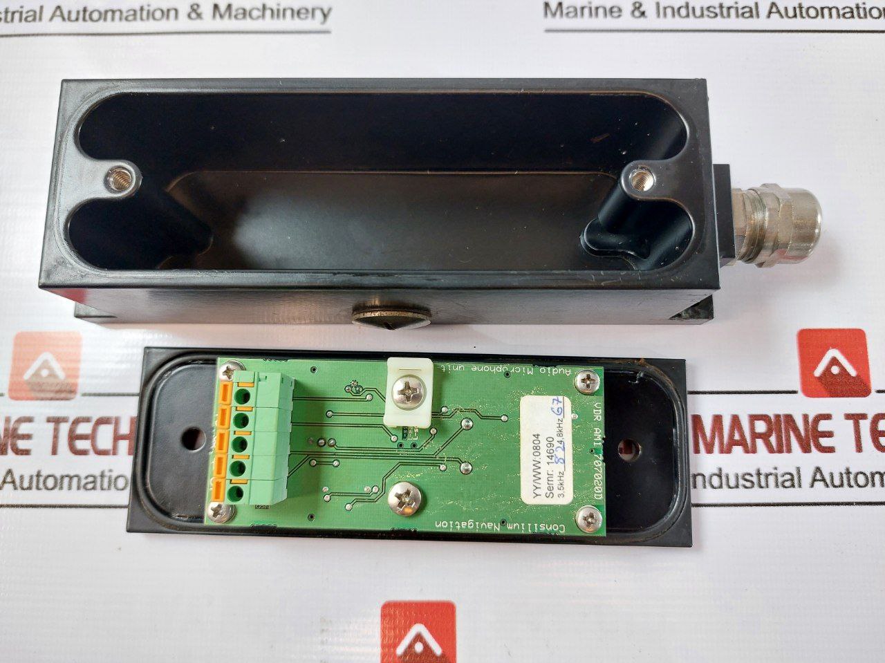 Consilium Navigation Vdr Am1 707020d Audio Microphone Unit (Black)