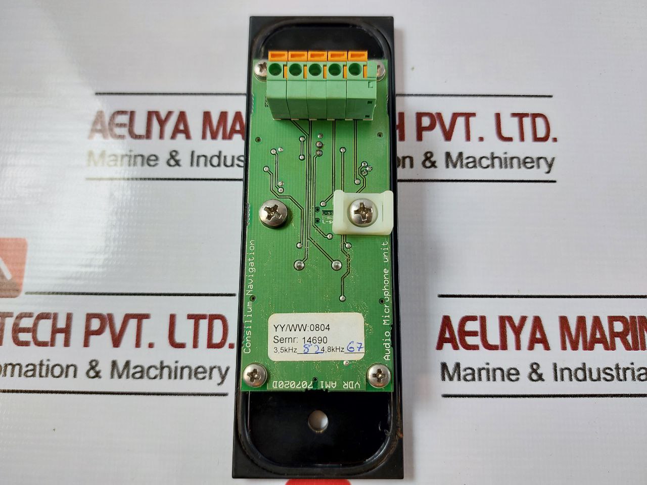 Consilium Navigation Vdr Am1 707020d Audio Microphone Unit (Black)