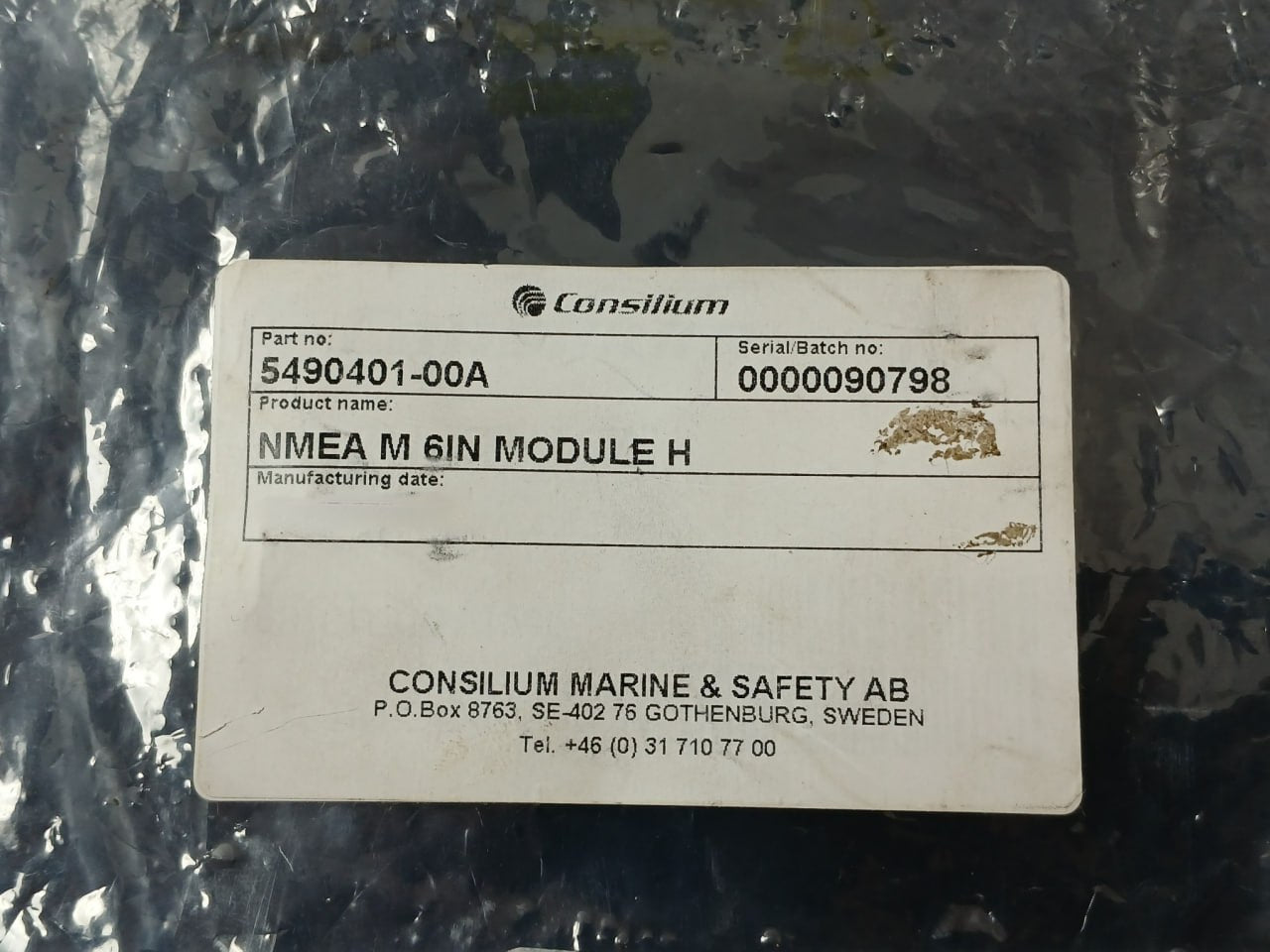 Consilium Nmea M 6 In Module 5490401-00A