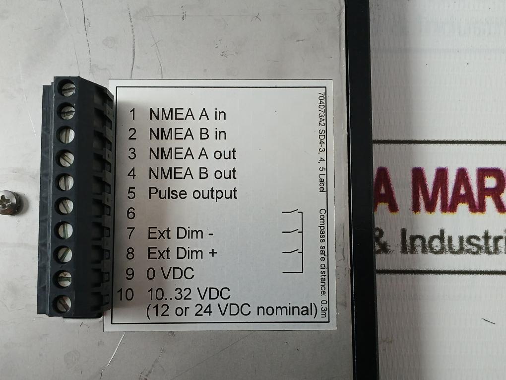 Consilium Sal Sd4-5 Speed Log Display Rev.C1
