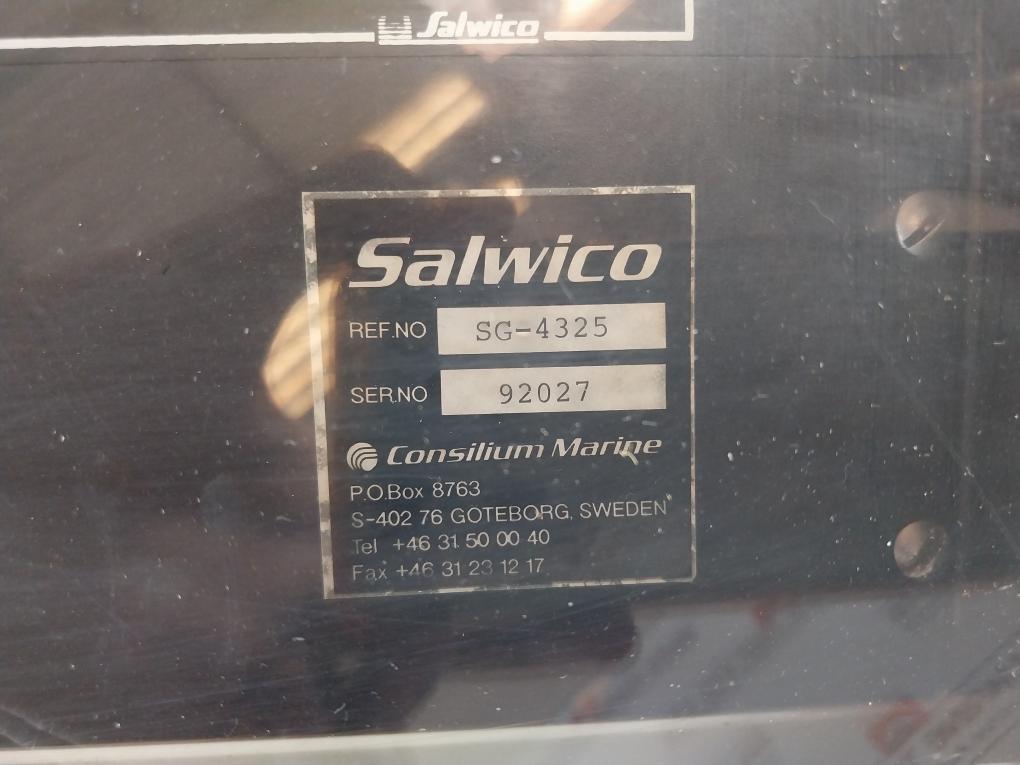 Consilium Salwico C300 Fire And Gas Alarm Rectifier 220Vac