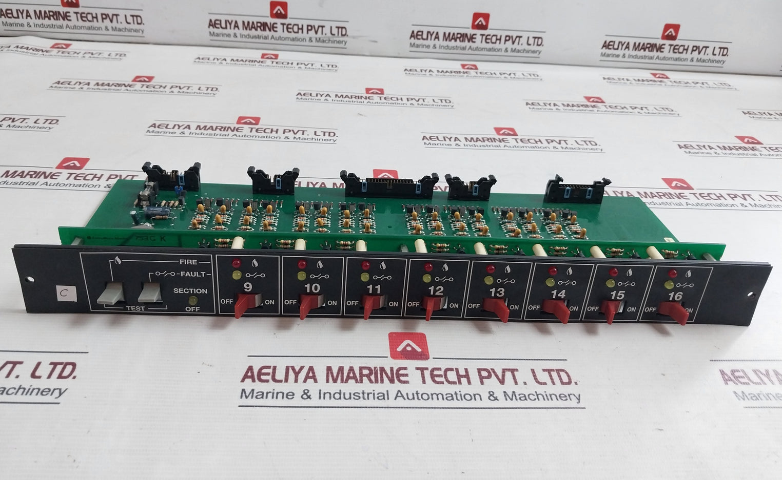 Consilium Salwico C300 Fire And Gas Alarm System Le9720032 Rt900131 0-30V 0-10A