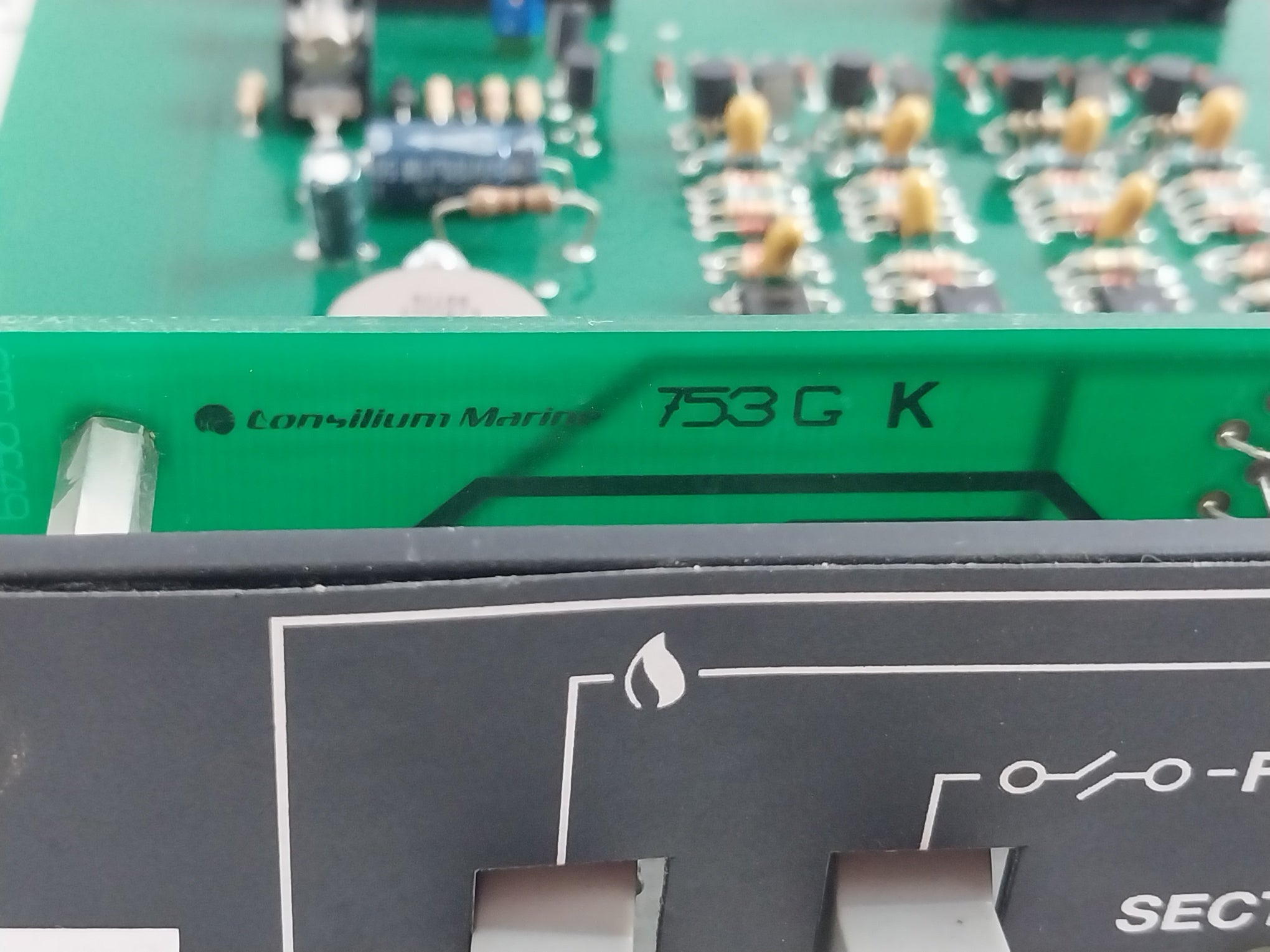 Consilium Salwico C300 Fire And Gas Alarm System Le9720032 Rt900131 0-30V 0-10A