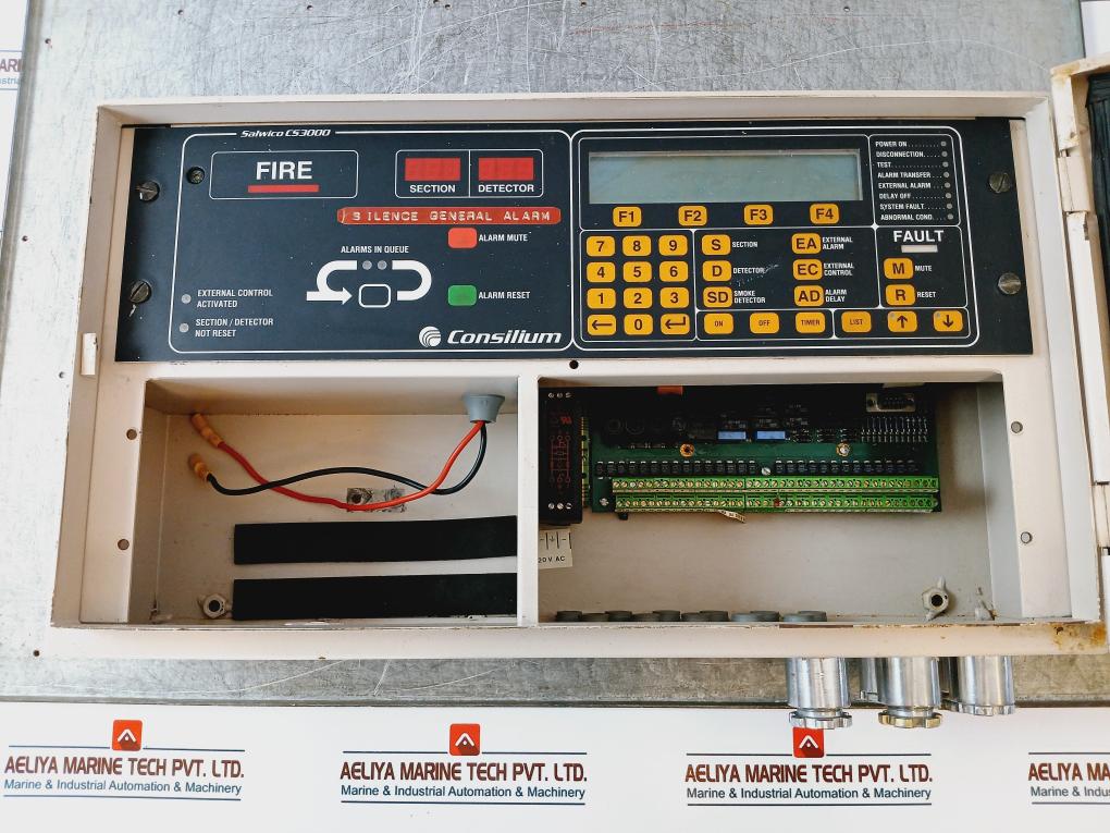 Consilium Salwico Cs3000 Fire And Gas Alarms System 220V Ac