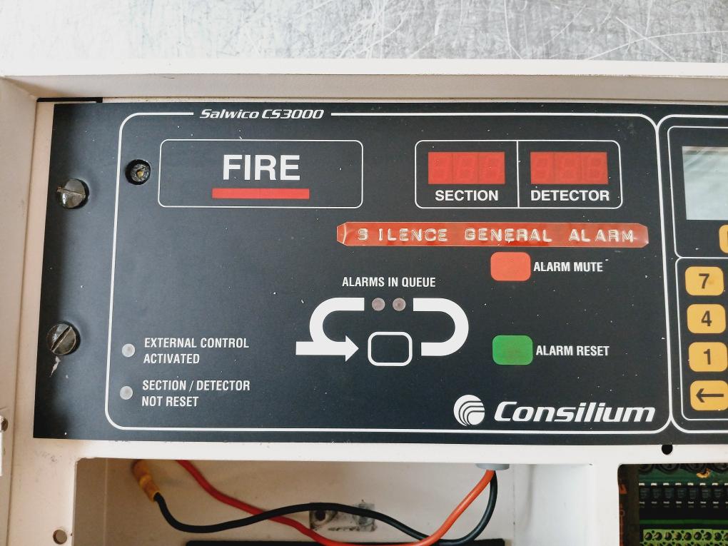 Consilium Salwico Cs3000 Fire And Gas Alarms System 220V Ac