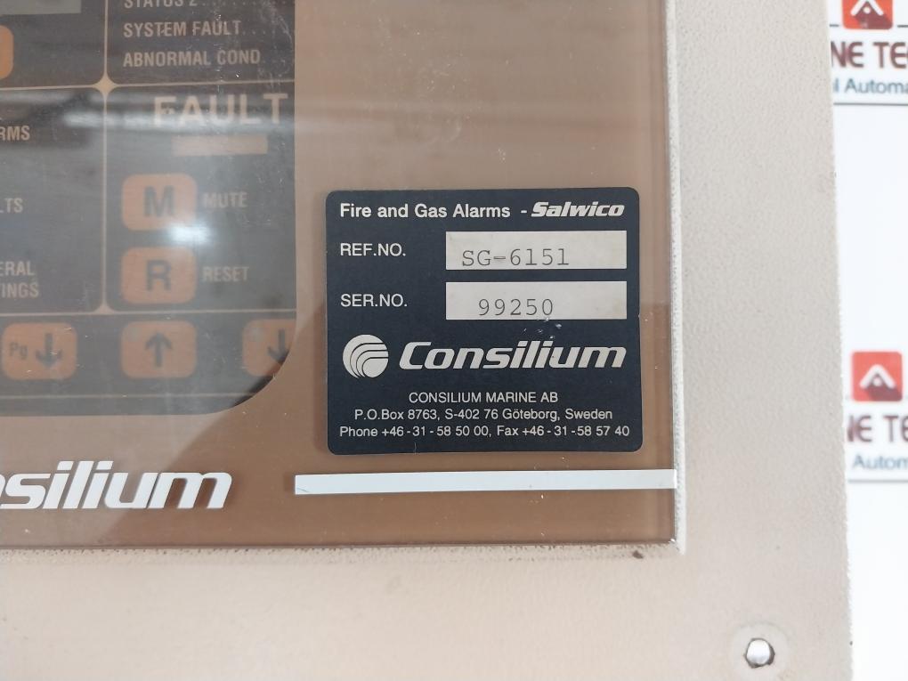 Consilium Salwico Sw2020 Gas Sampling System – Aeliya Marine Tech