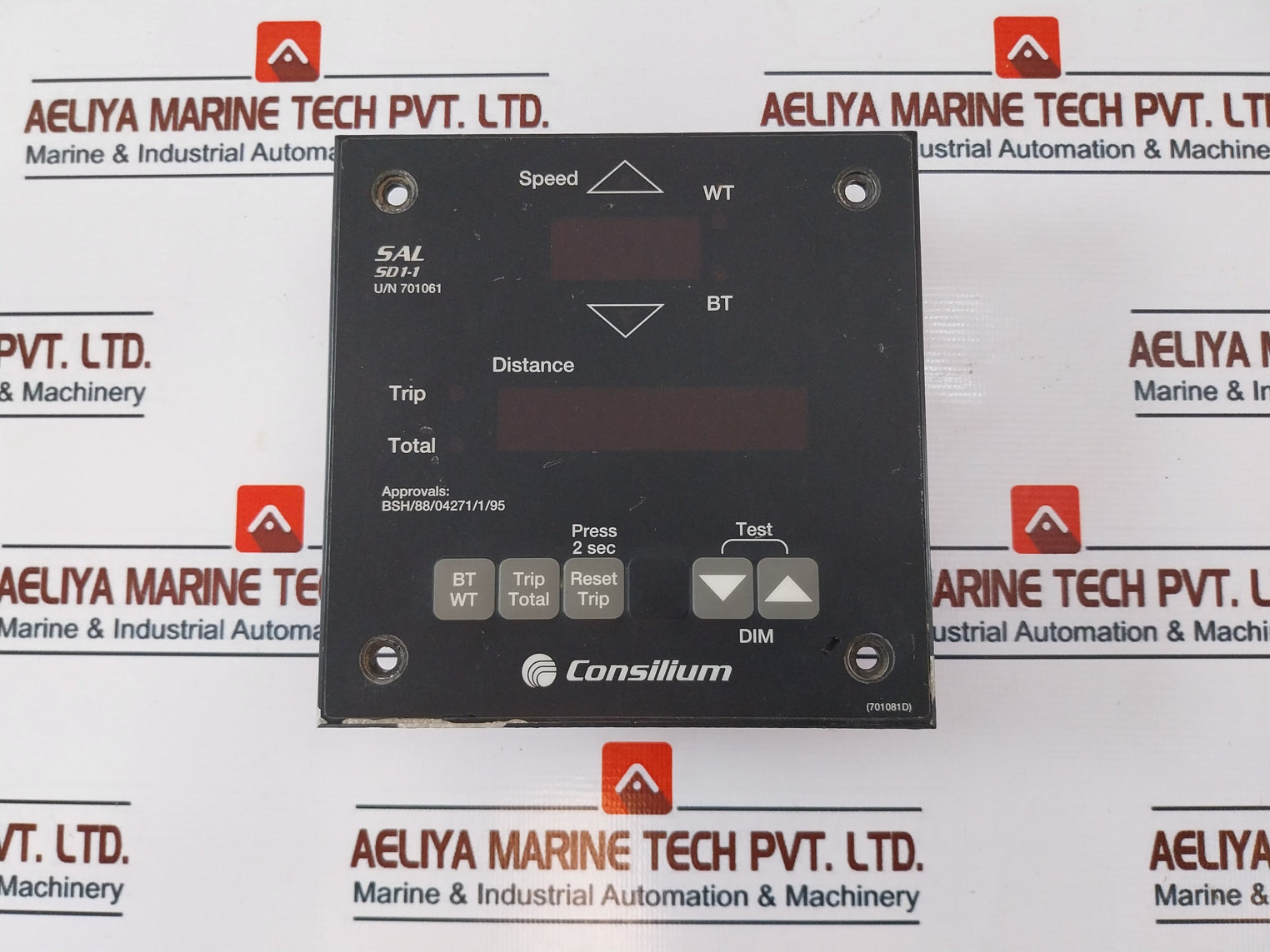 Consilium Sd1-1 Bt/Wt Speed & Distance Display Class B
