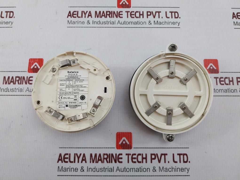 Consilium Dos3 Optical Smoke Detector 16-32Vdc 55Ma Max N1115 Ver 1