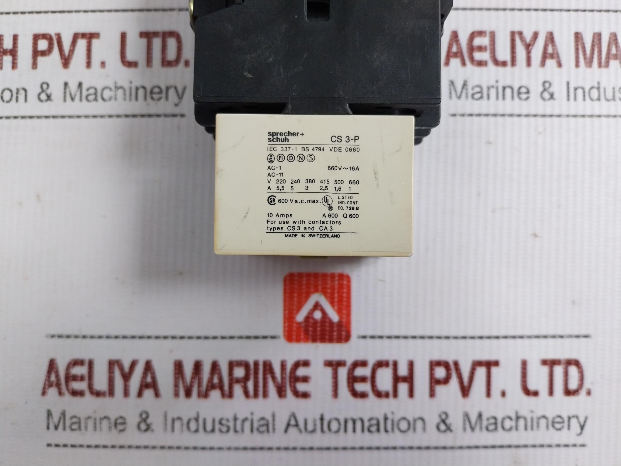 Contact-Block-95V-50Hz-110V-60Hz-10-Amps-Sprecher-Schuh-Cs-3-209526-11